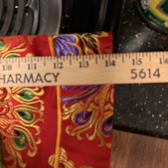 Red Embroidered Kimono Jacket - Picture 13 of 15